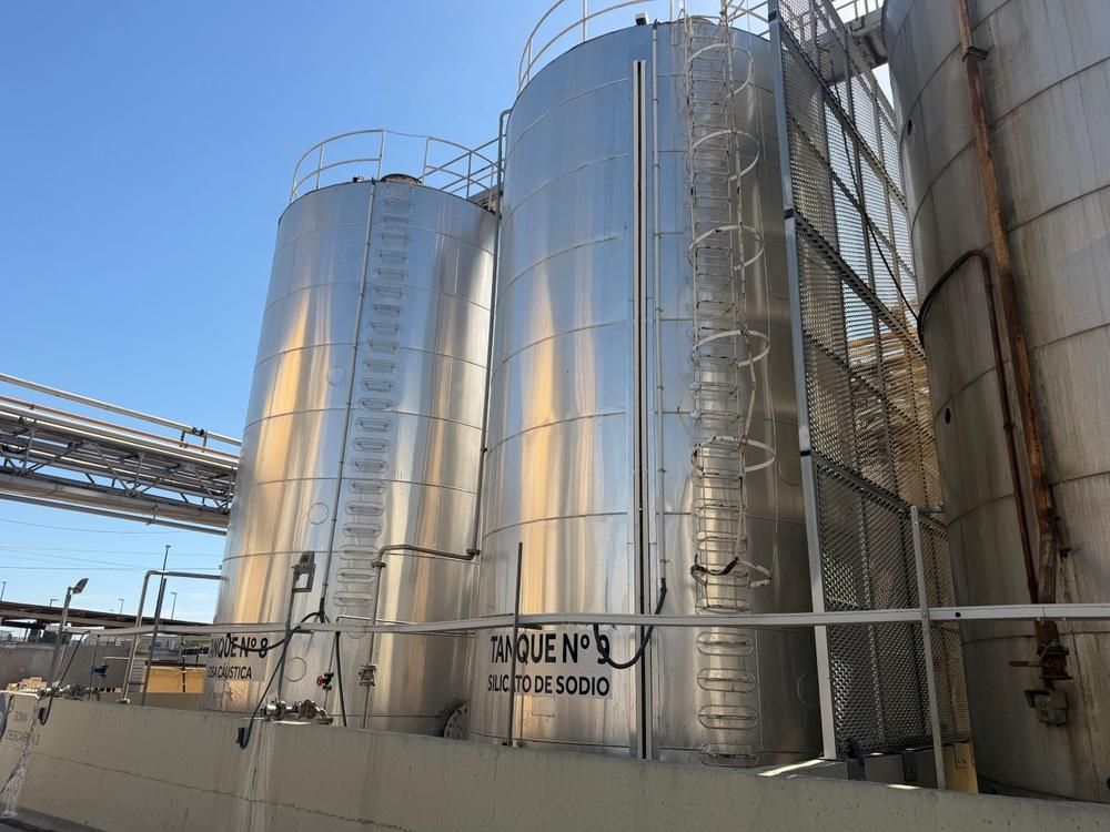 2017 isolated storage tank (100 m³) 100,000 litres