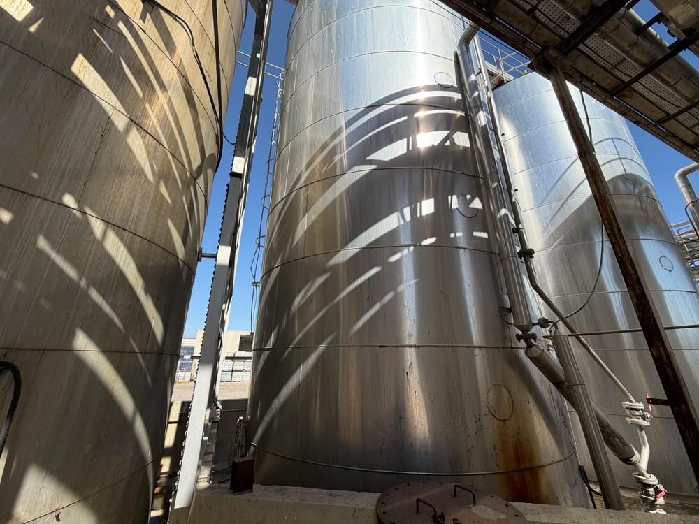 2017 isolated storage tank (100 m³) 100,000 litres