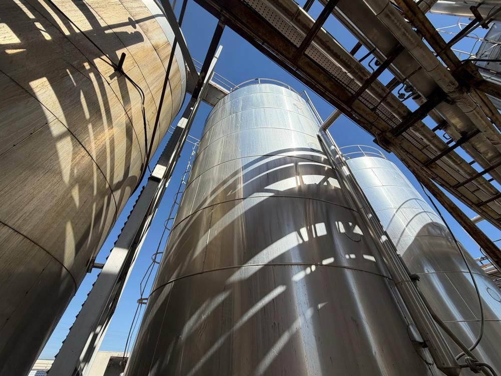 2017 isolated storage tank (100 m³) 100,000 litres