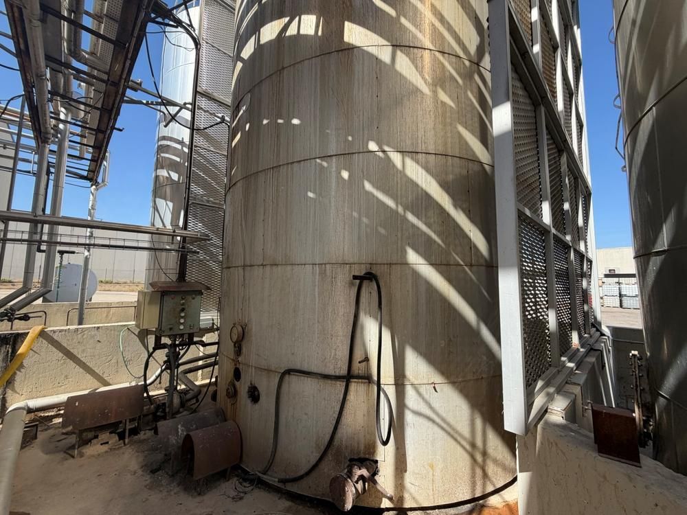 2017 isolated storage tank (100 m³) 100,000 litres