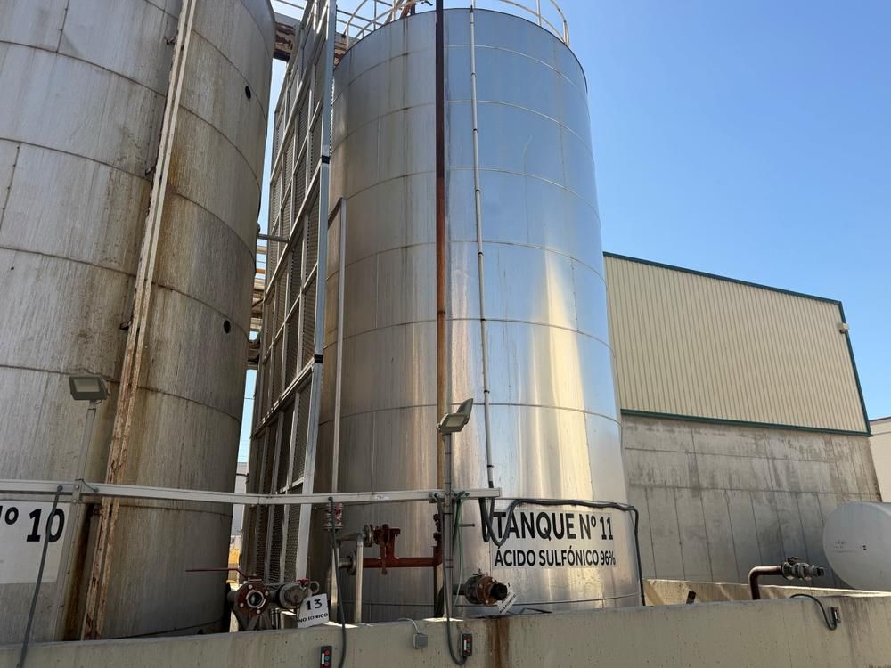 2017 isolated storage tank (100 m³)