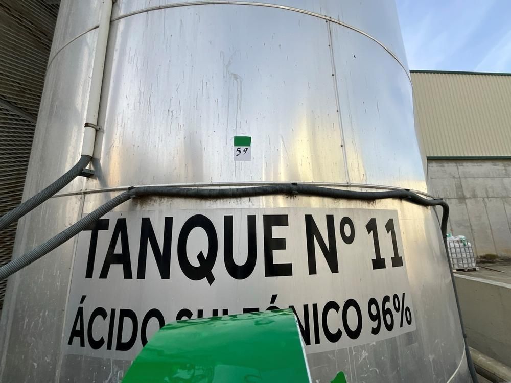 2017 isolated storage tank (100 m³)