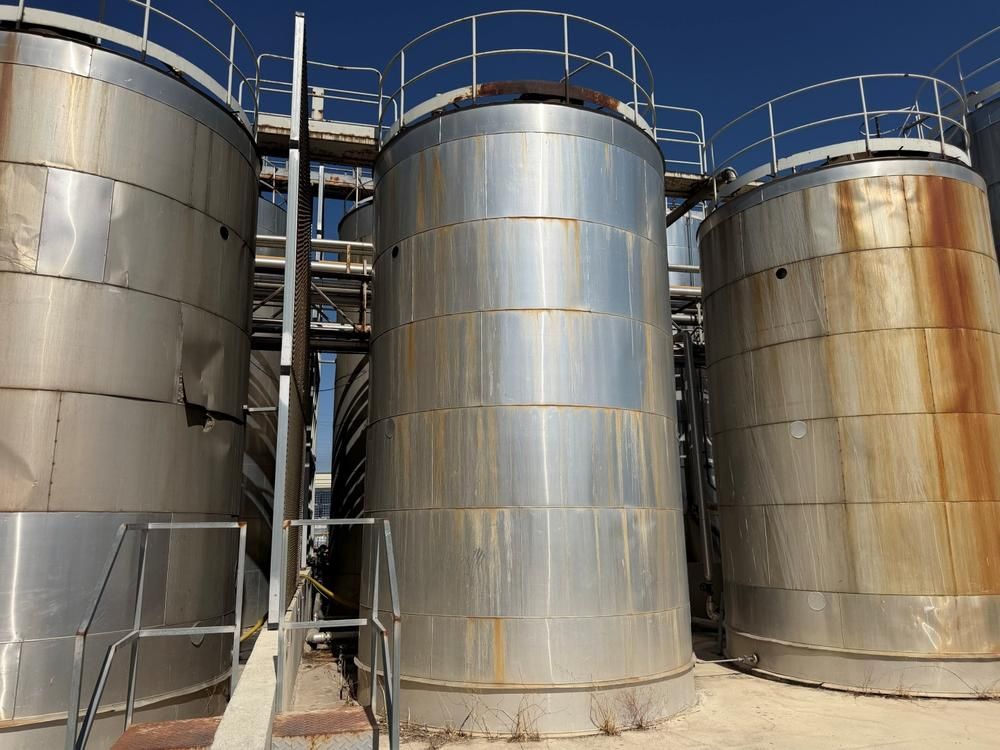 2017 isolated storage tank (60 m³) 60,000 litres