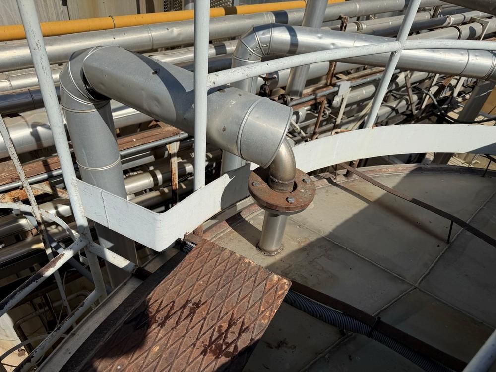 2017 isolated storage tank (60 m³) 60,000 litres