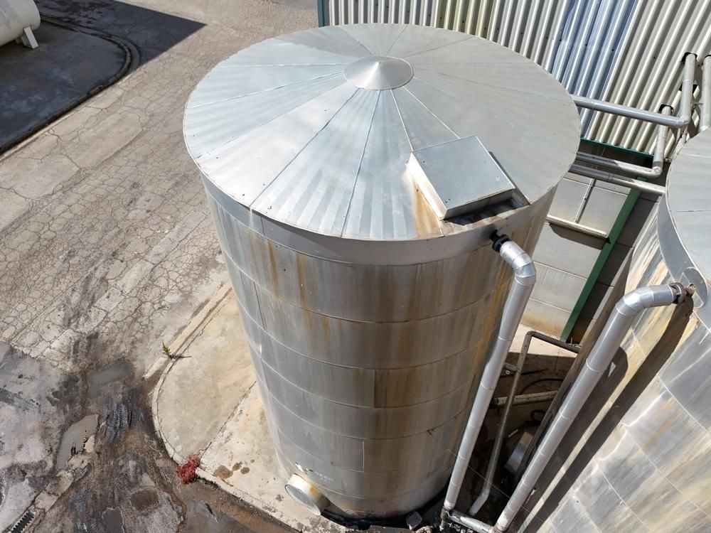 Isolated storage tank