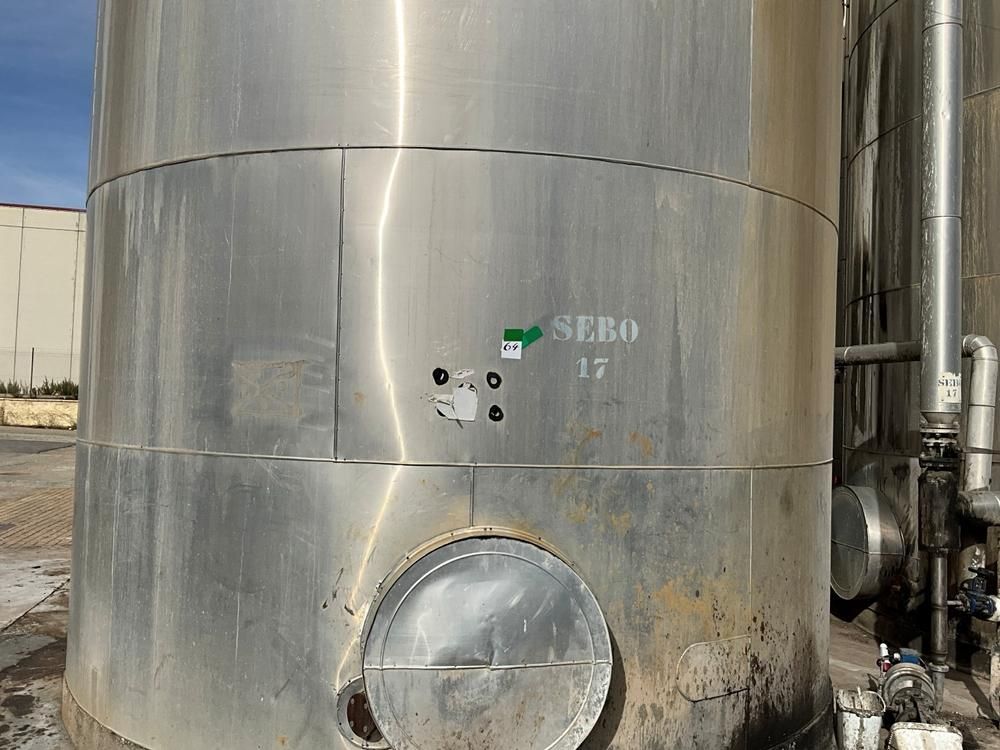 Isolated storage tank