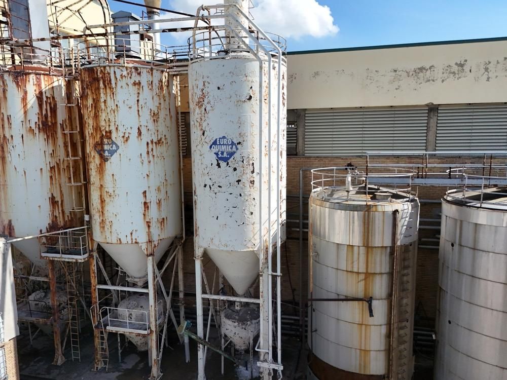 Storage tank with dosing unit (150m³)