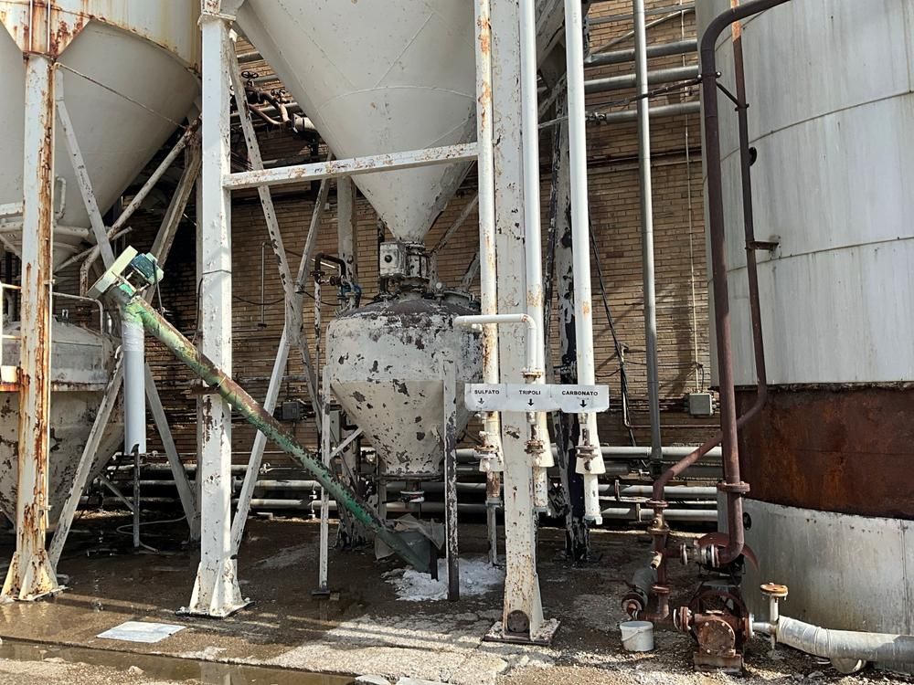 Storage tank with dosing unit (150m³)