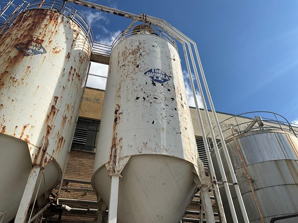 Storage tank with dosing unit (150m³)