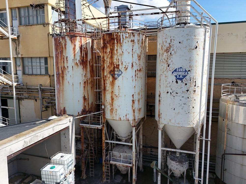 Storage tank with dosing unit (150m³)