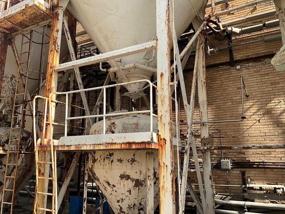 Storage tank with dosing unit (150m³)