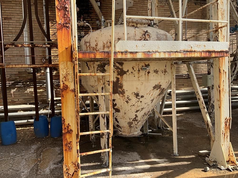 Storage tank with dosing unit (150m³)