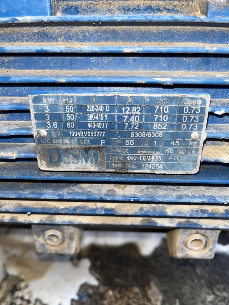 2020 Desmi Rotan Pump Electric water pump (3x)