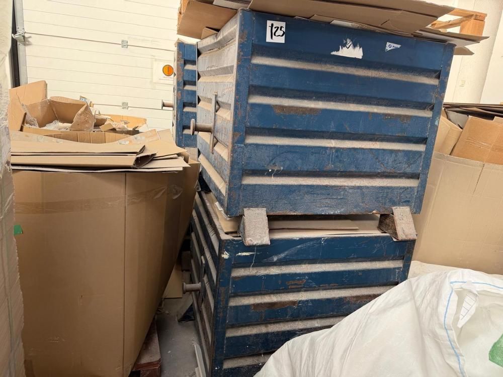 Metal Containers x 4