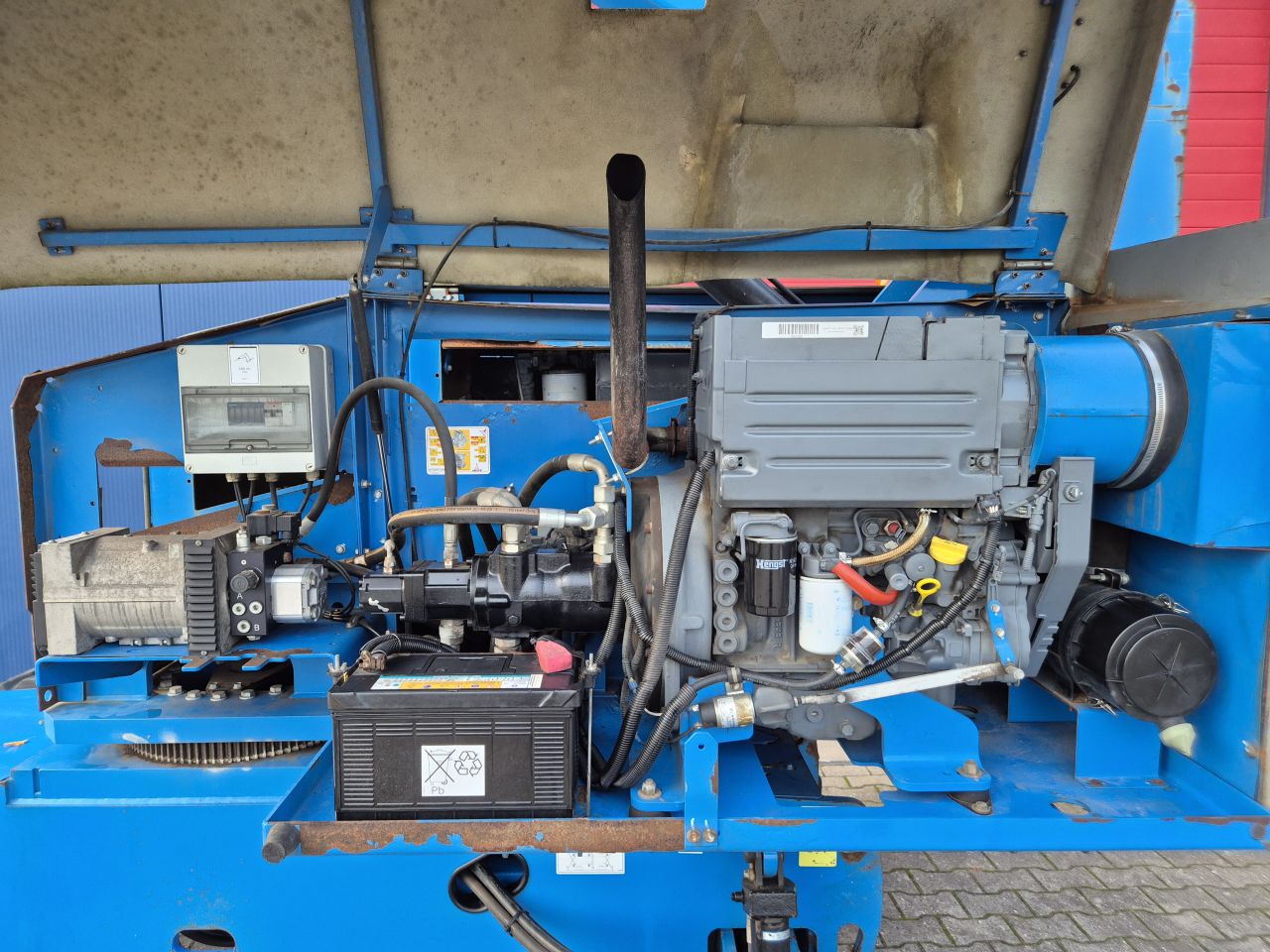 GENIE S40 TELESCOOP HOOGWERKER 4X4 2900 UUR BOUWJAAR 2016