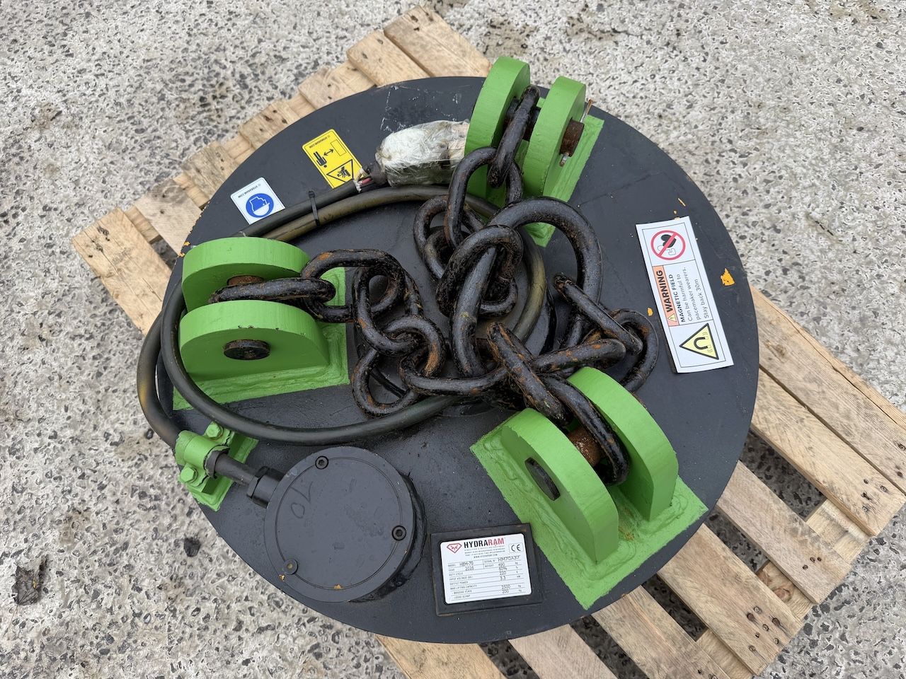 Hydraram Kraan Magneet 220Volt