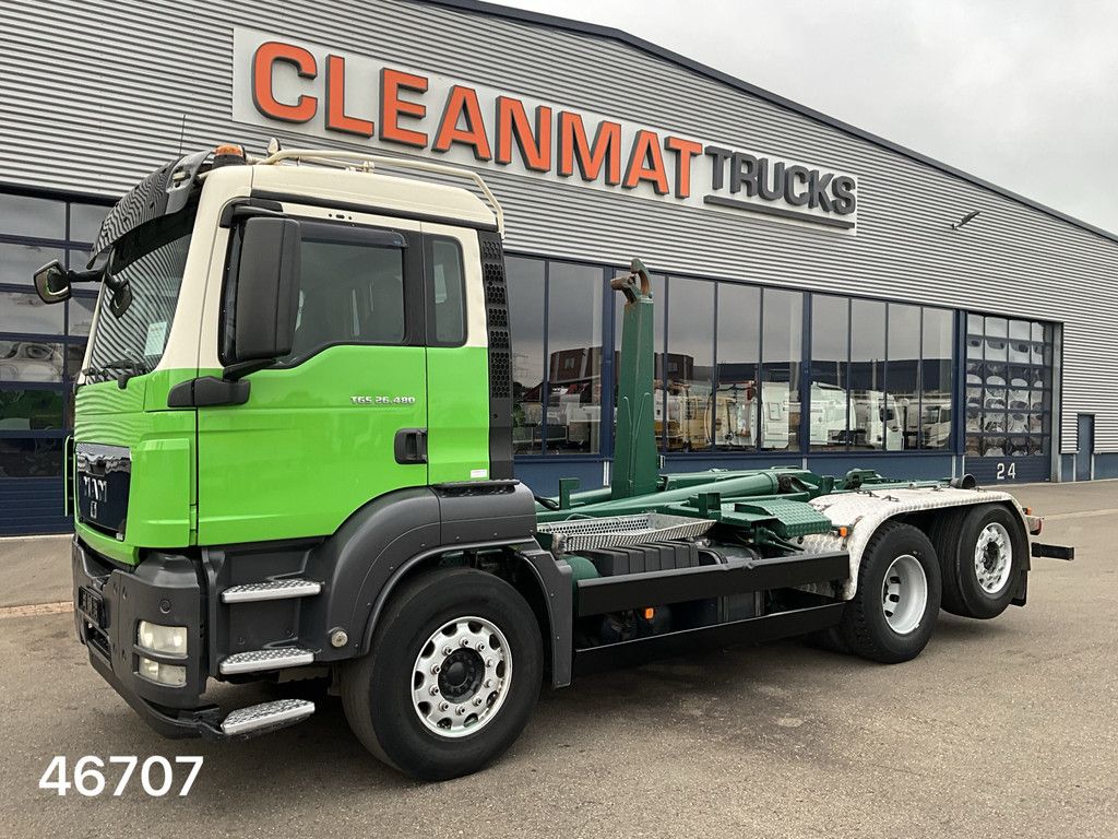 Man TGS 26.480 Meiller 20 Ton haakarmsysteem