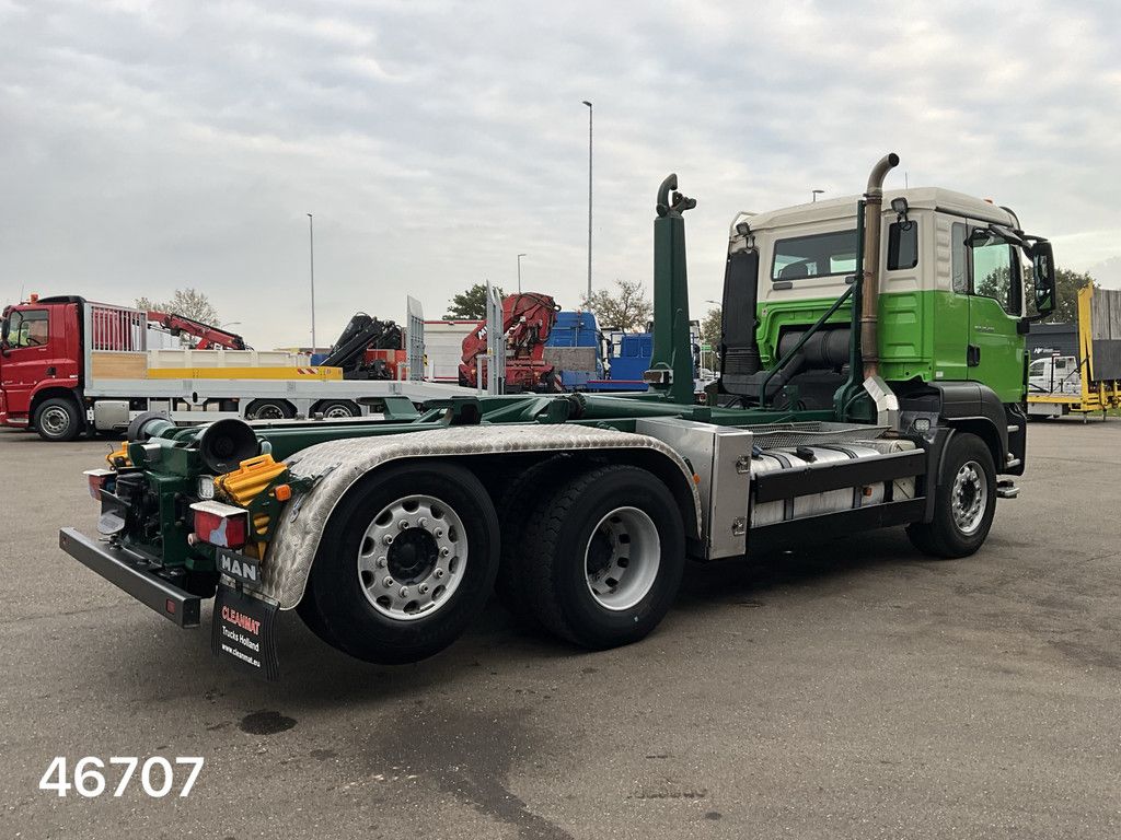 Man TGS 26.480 Meiller 20 Ton haakarmsysteem