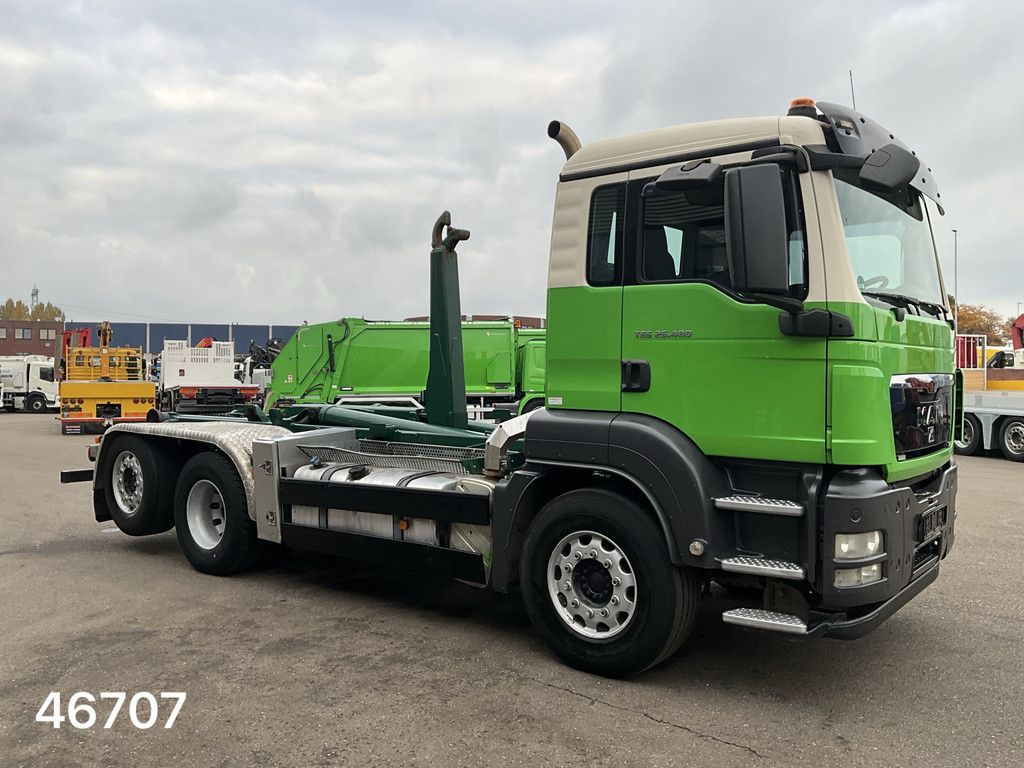 Man TGS 26.480 Meiller 20 Ton haakarmsysteem