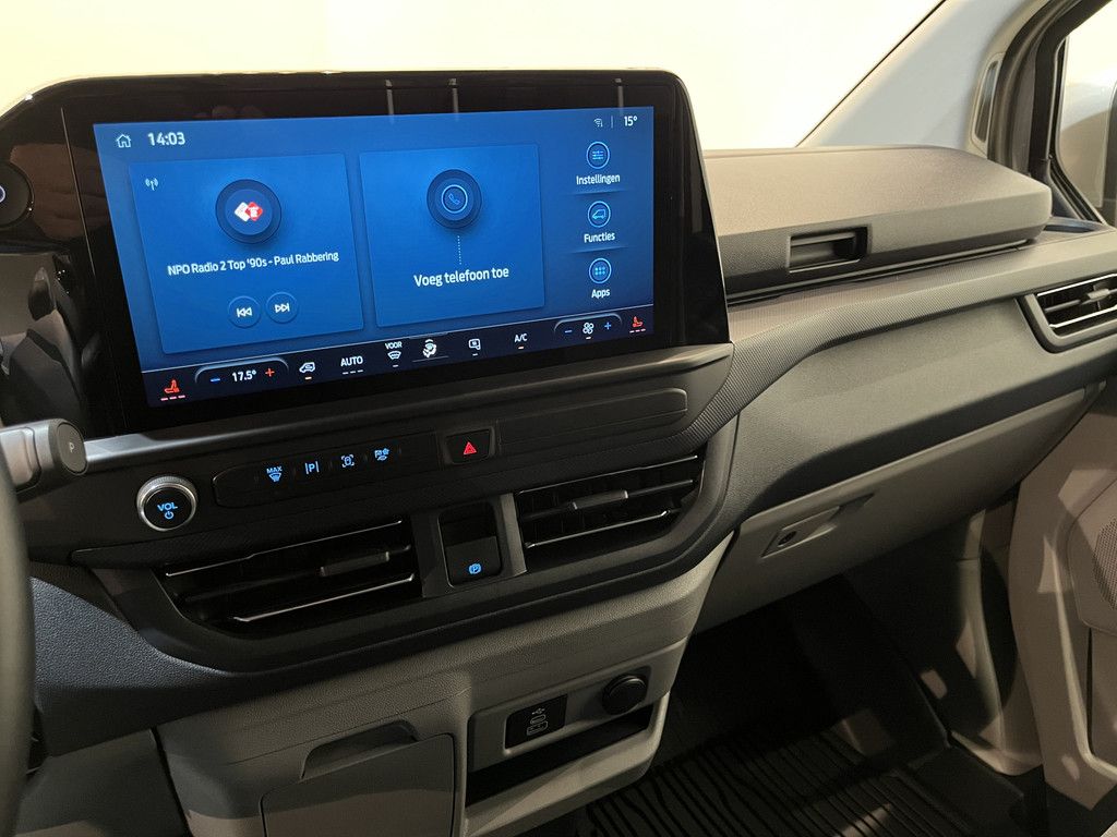 Ford E-Transit Custom 320 L1H1 Limited 64 kWh 218 PK / 100% elektrisch !! / Clima / LED / Cruise Control / Camera / CarPlay / 3-Zits / Z.G.A.N. 3.900 KM !!