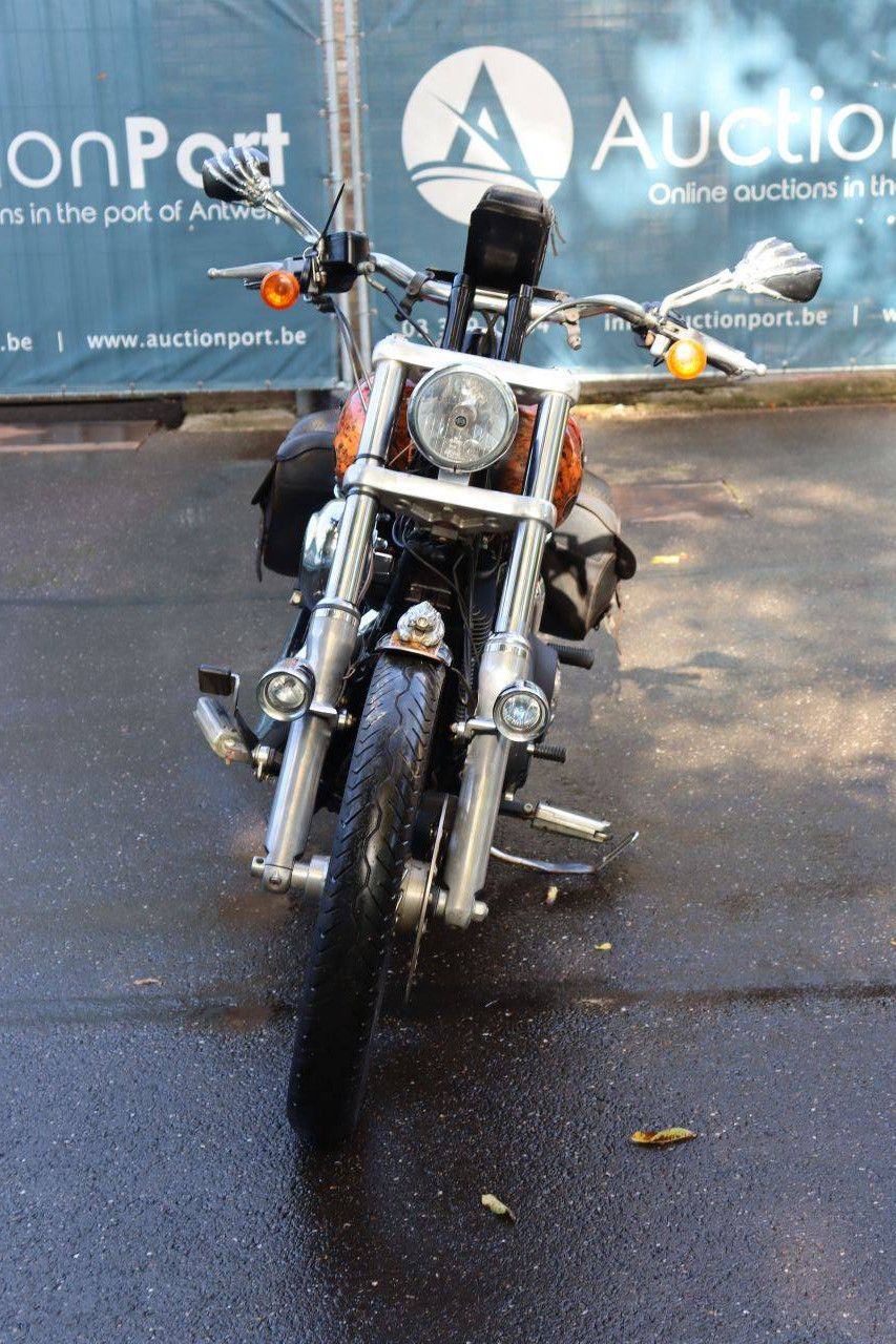 Motorcycle Harley-Davidson DYNA WIDE GLIDE Petrol 2013