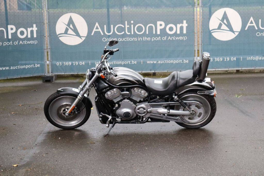 Motorcycle Harley Davidson V-Rod VRSC Petrol 2012