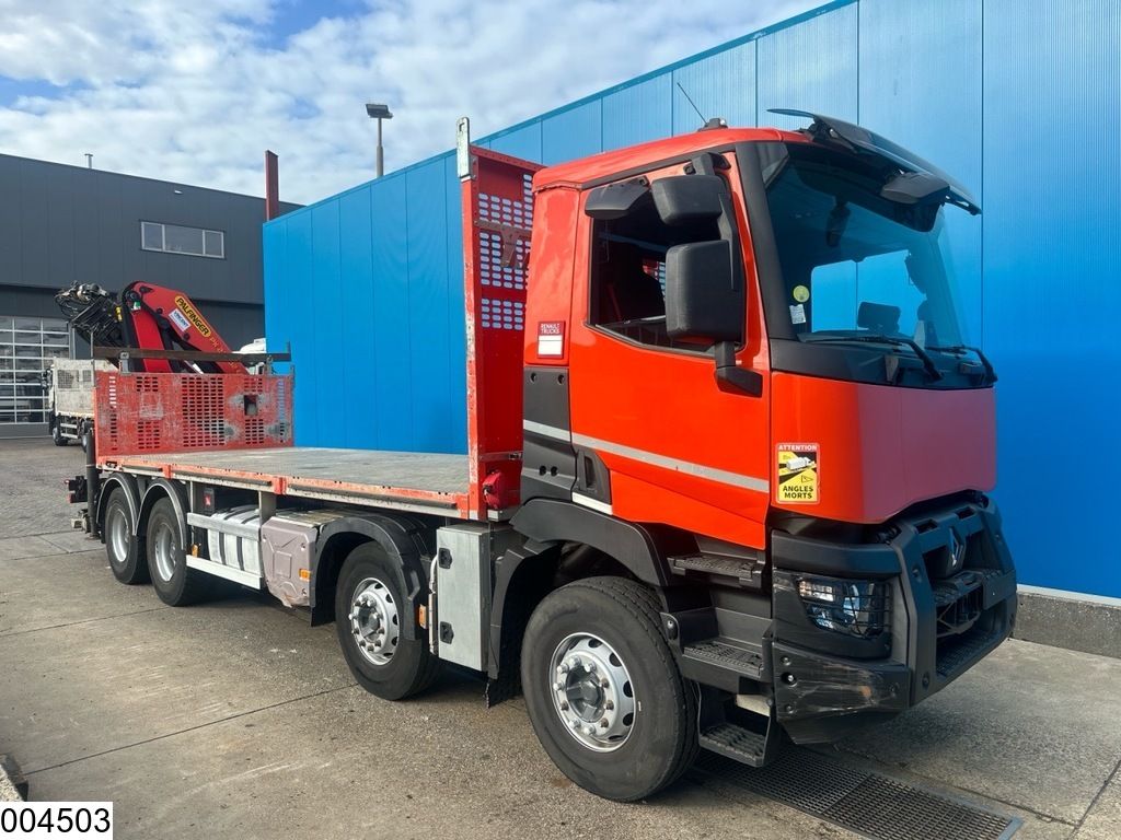 Renault C 430 8x4, EURO 6, Palfinger, Retarder