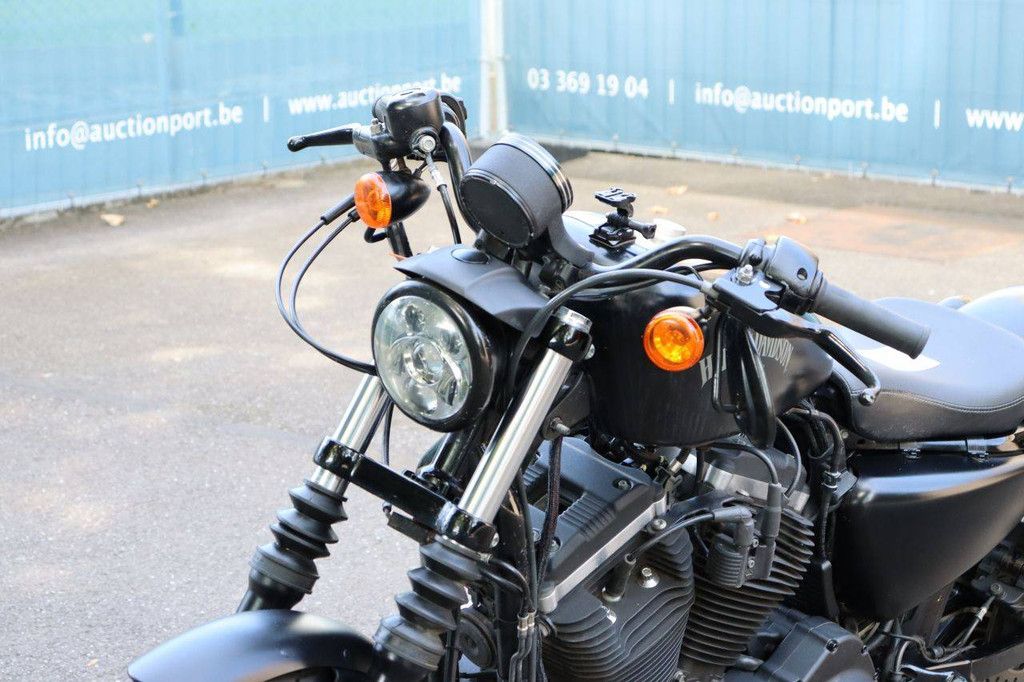 Motorcycle Harley-Davidson SPORTSTER 883 IRON Petrol 2016