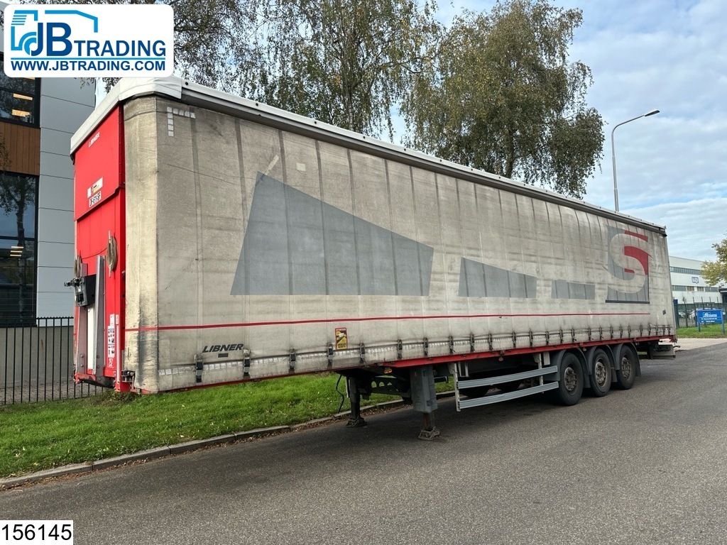 Lecitrailer Tautliner Lift axle