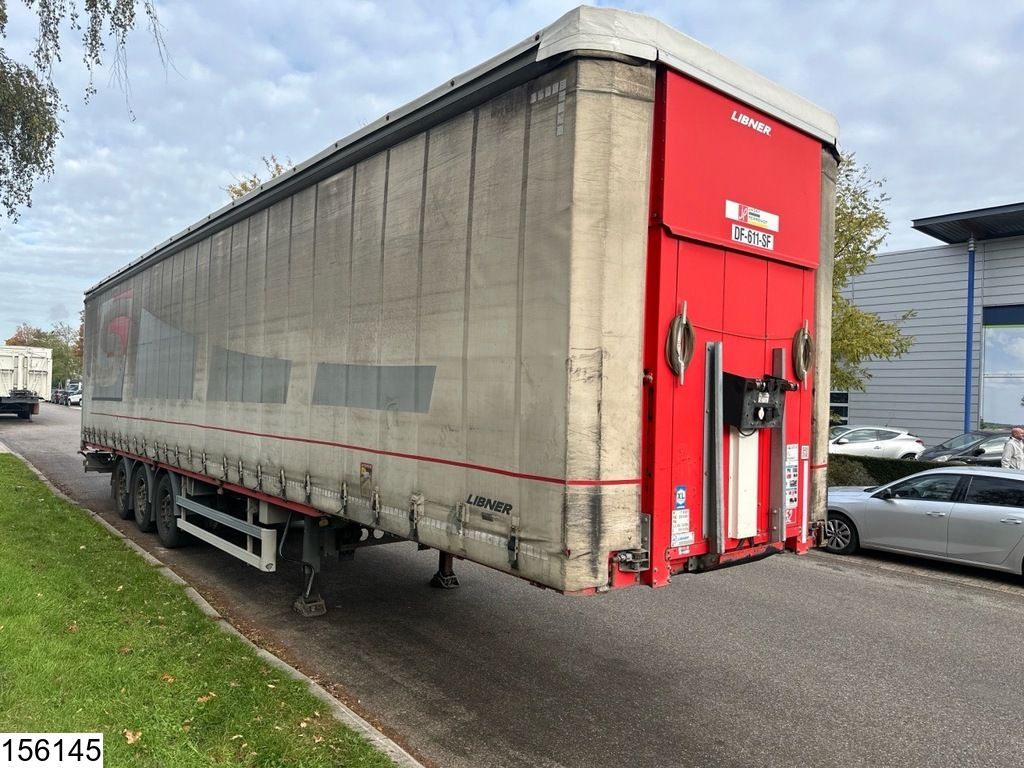 Lecitrailer Tautliner Lift axle