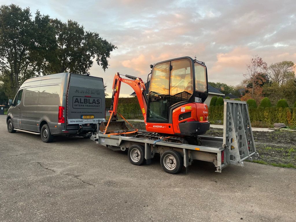 Kubota KX019-4 graafmachine slechts 417 uur