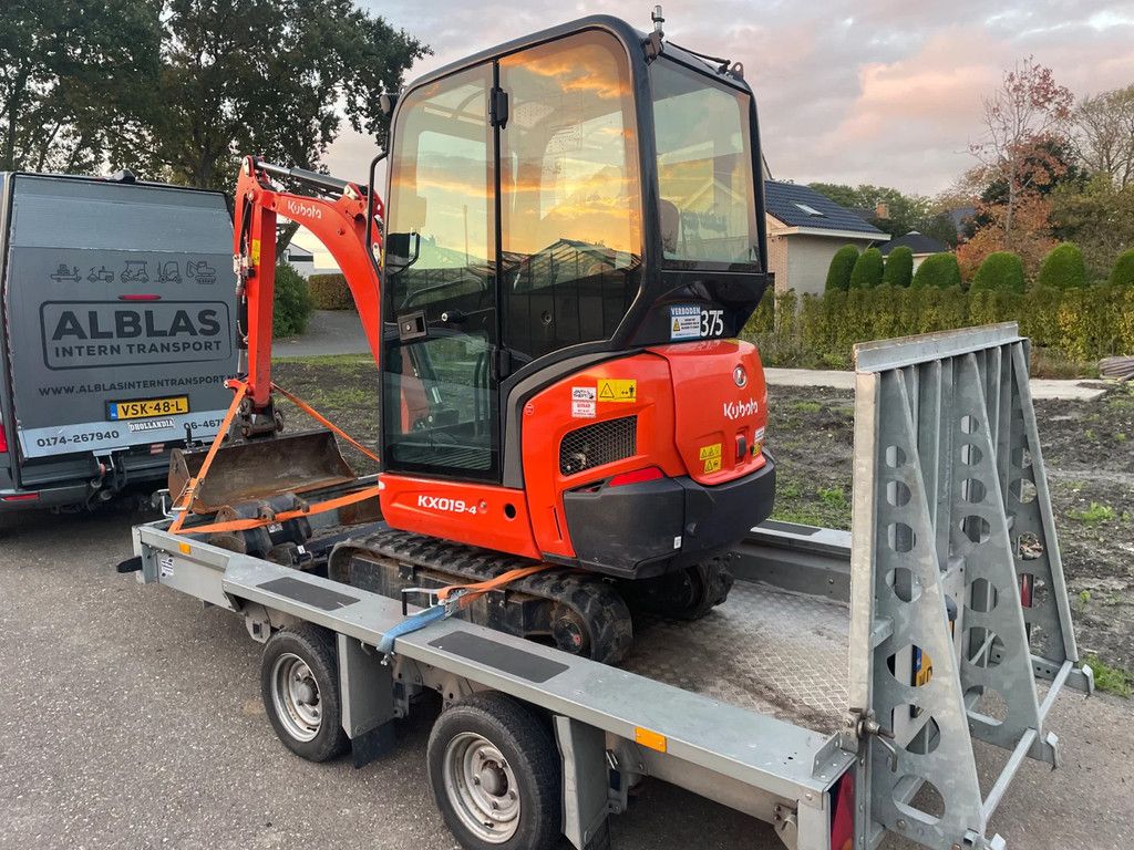 Kubota KX019-4 graafmachine slechts 417 uur