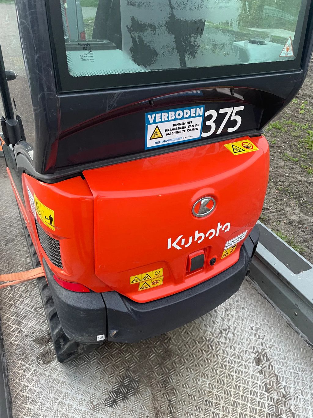 Kubota KX019-4 graafmachine slechts 417 uur