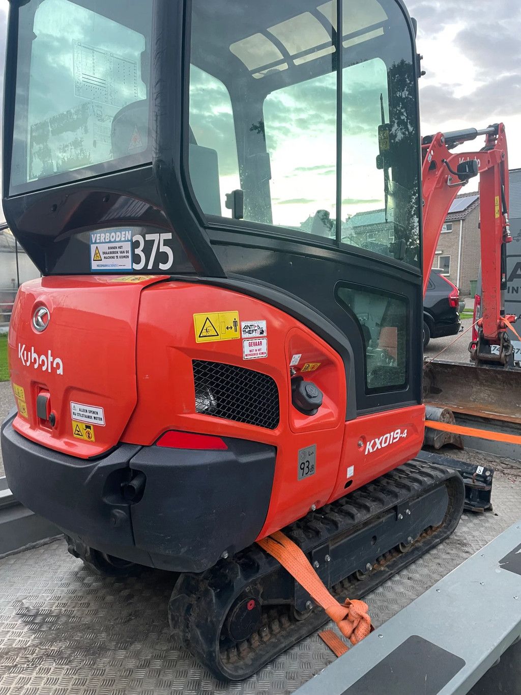 Kubota KX019-4 graafmachine slechts 417 uur