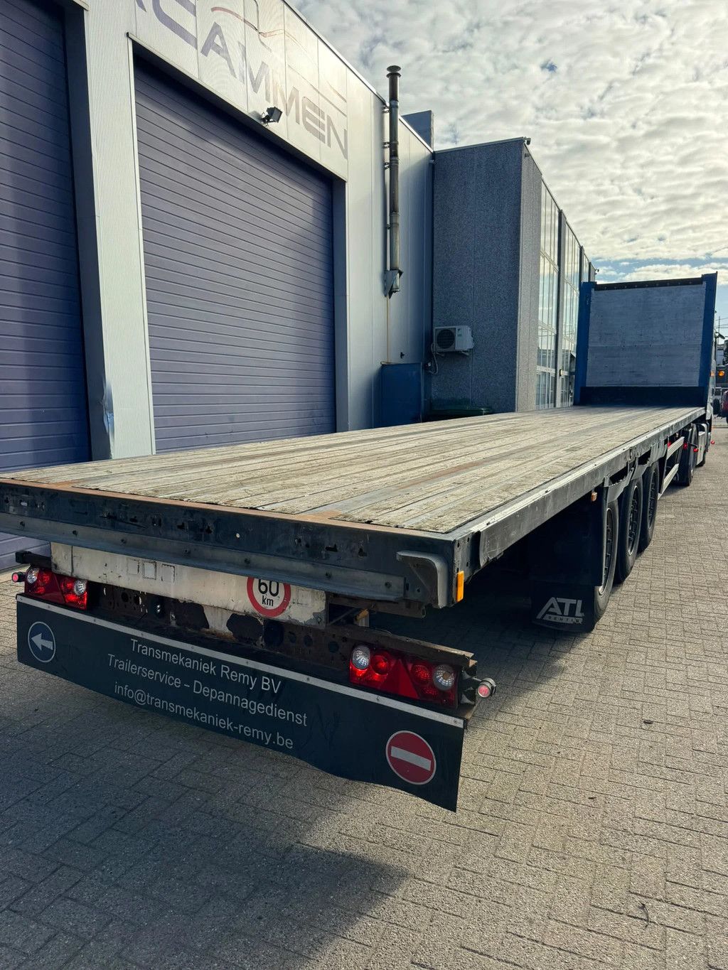 System Trailer SAF AXXLES-BELGIAN ORIGINE