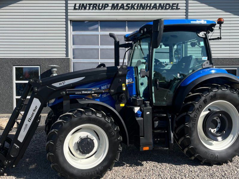 New Holland T6.145 AC Med frontlæsser. En ejeres, velholdt .