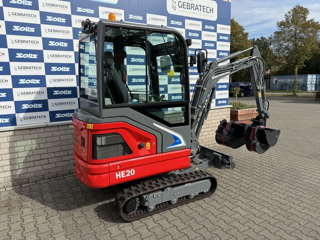 Eurotrac HE20 graafmachine