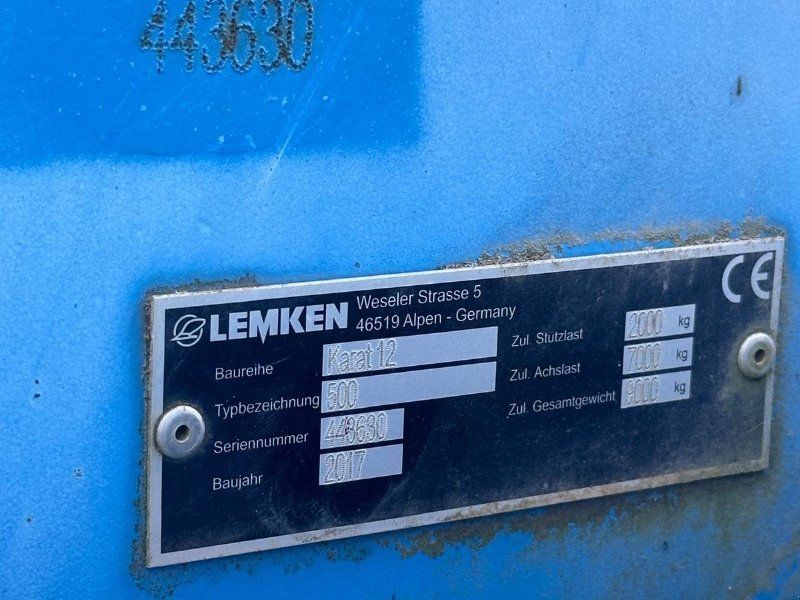 Lemken Karat 12/500
