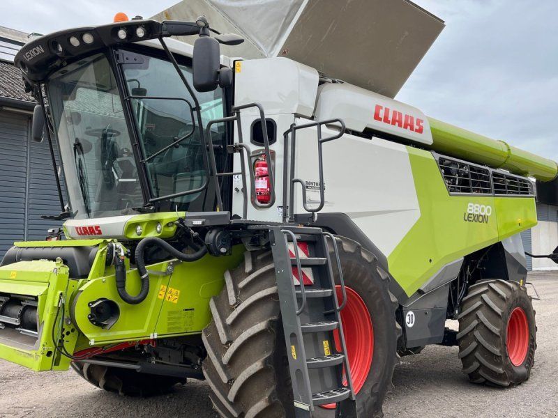 Claas Lion 8800 Convio 1230 + 8800 udstyr til frø høst.