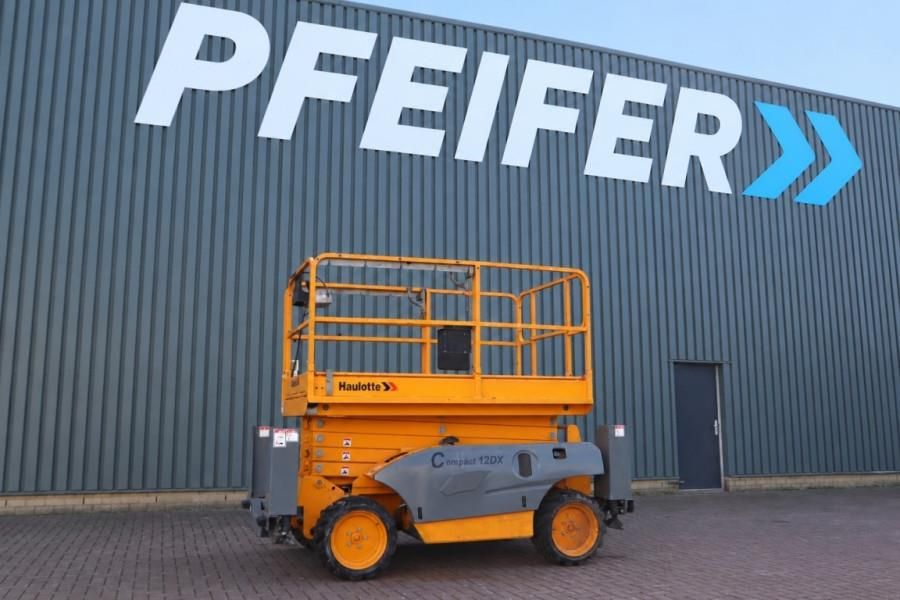 Haulotte Compact 12DX Diesel, 4x4 Drive, 12m Working Height
