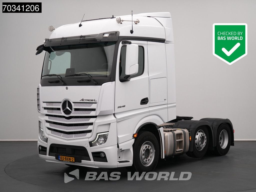 Mercedes Actros L 2548 6X2 StreamSpace NL-Truck Standklima ACC Lift+Lenkachse