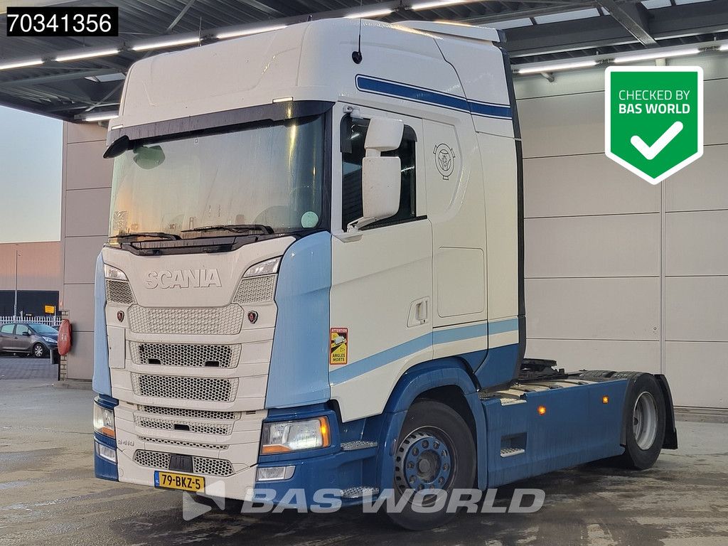 Scania S410 4X2 NL-Truck APK 06-2027 Retarder 2x Tanks Standklima Navi ACC