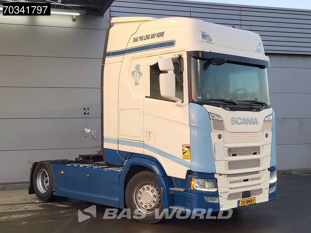 Scania S410 4X2 NL-Truck APK 03-2027 Retarder 2x Tanks Standklima Navi ACC