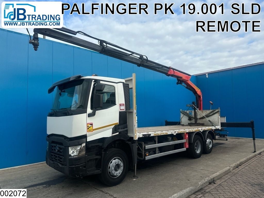 Renault C 380 EURO 6, 6x2, Palfinger