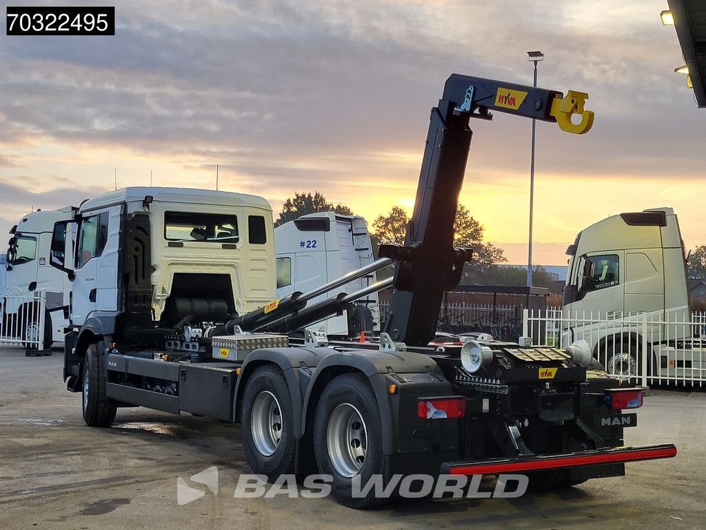 MAN TGS 28.480 6X2 NEW! HYVA 26-60-S containersystem Automatic Euro 6