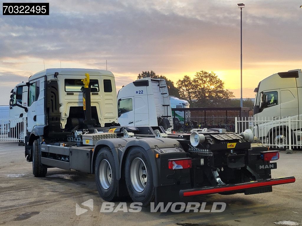 MAN TGS 28.480 6X2 NEW! HYVA 26-60-S containersystem Automatic Euro 6