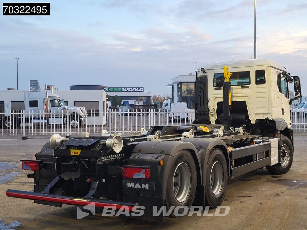 MAN TGS 28.480 6X2 NEW! HYVA 26-60-S containersystem Automatic Euro 6