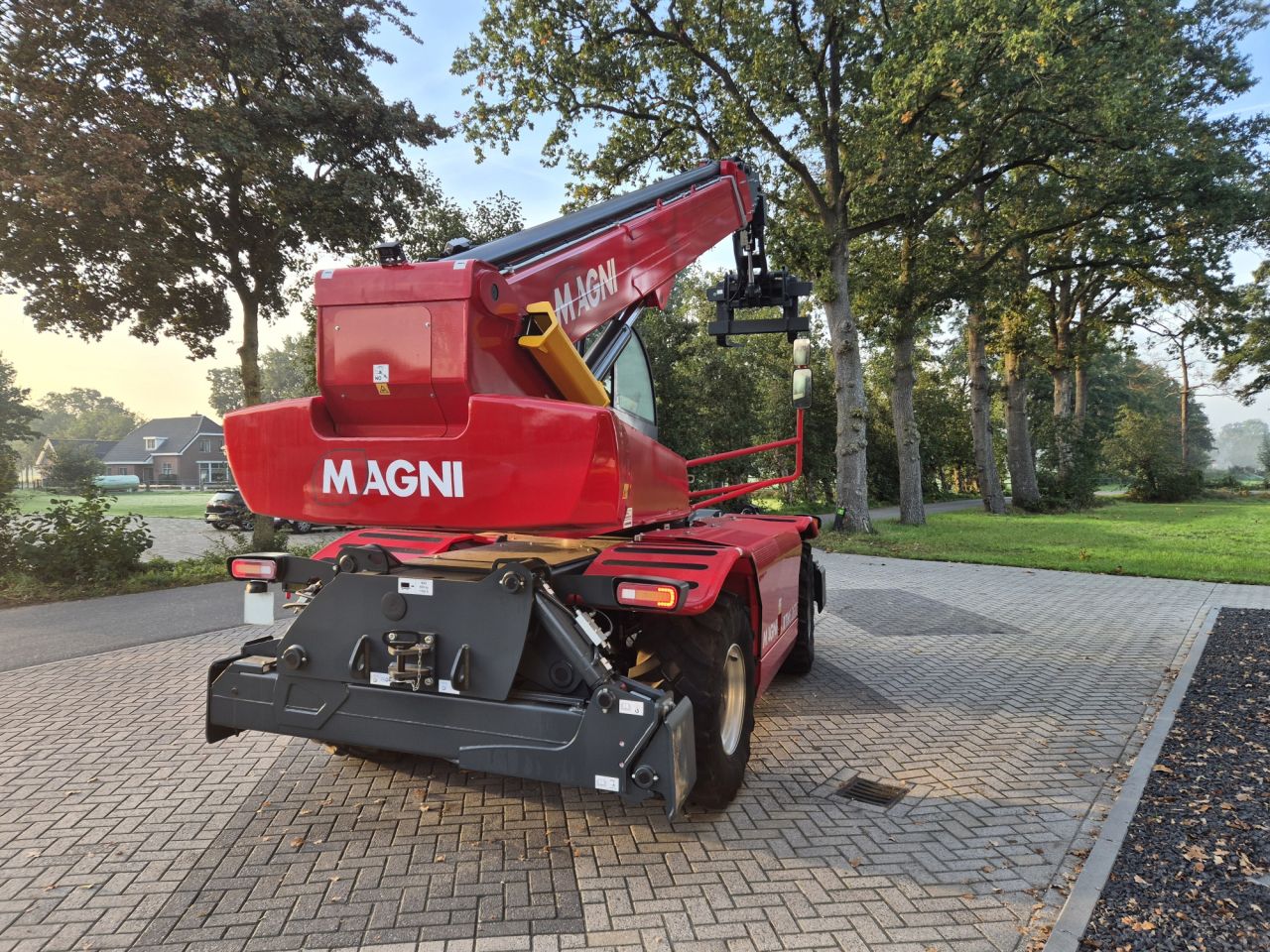 Nieuwe MAGNI RTH 6.26 roterende verreiker met hefhoogte tot 26 m