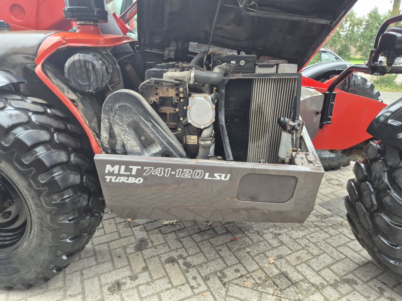 Gebruikte MANITOU MLT 741-120 LSU starre verreiker hefhoogte 7 m