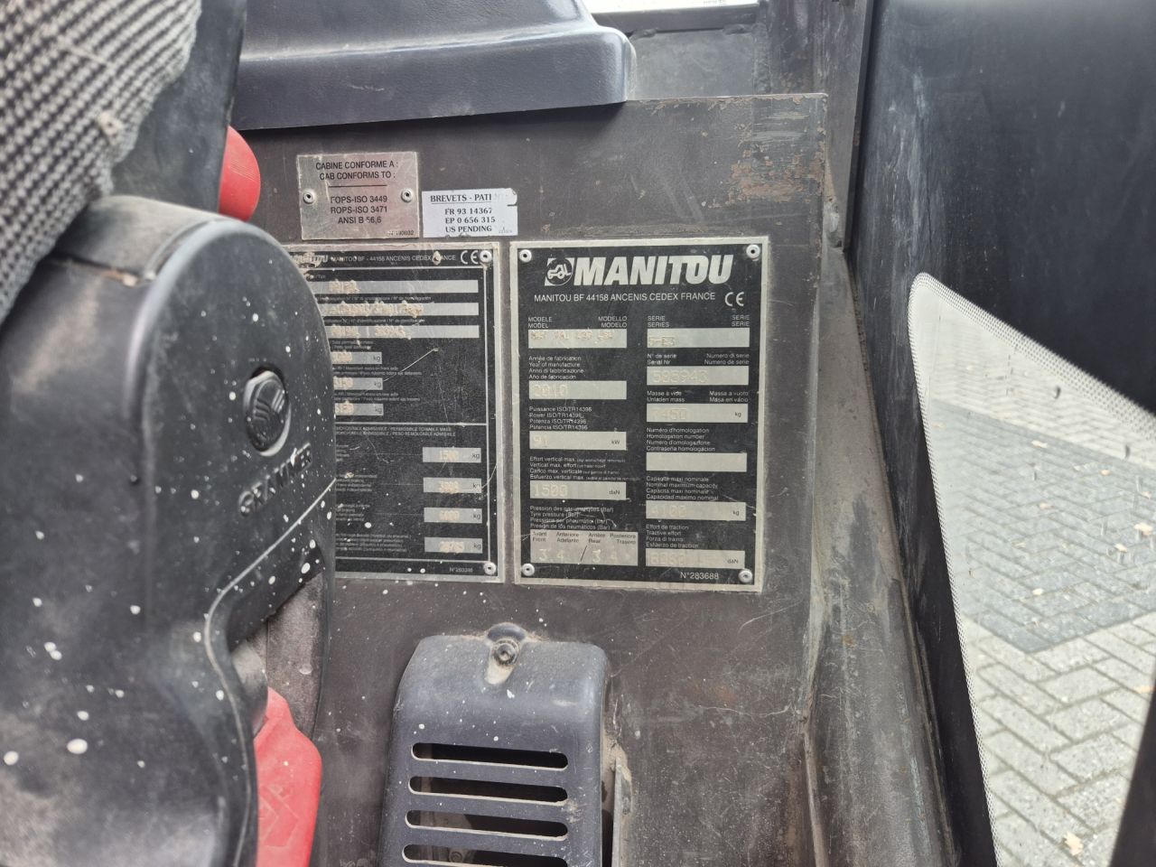 Gebruikte MANITOU MLT 741-120 LSU starre verreiker hefhoogte 7 m